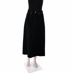 ZARA Black Denim Skirt